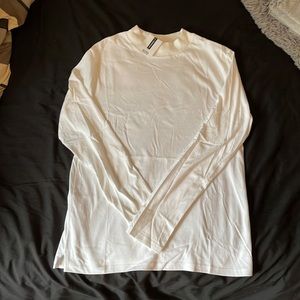 BRAND NEW: Mens TopShop White Long Sleeve